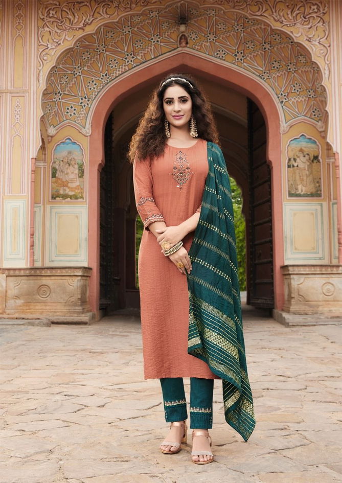 Keeloo Garima Festive Wear Wholesale Kurti With Bottom Dupatta Collection 